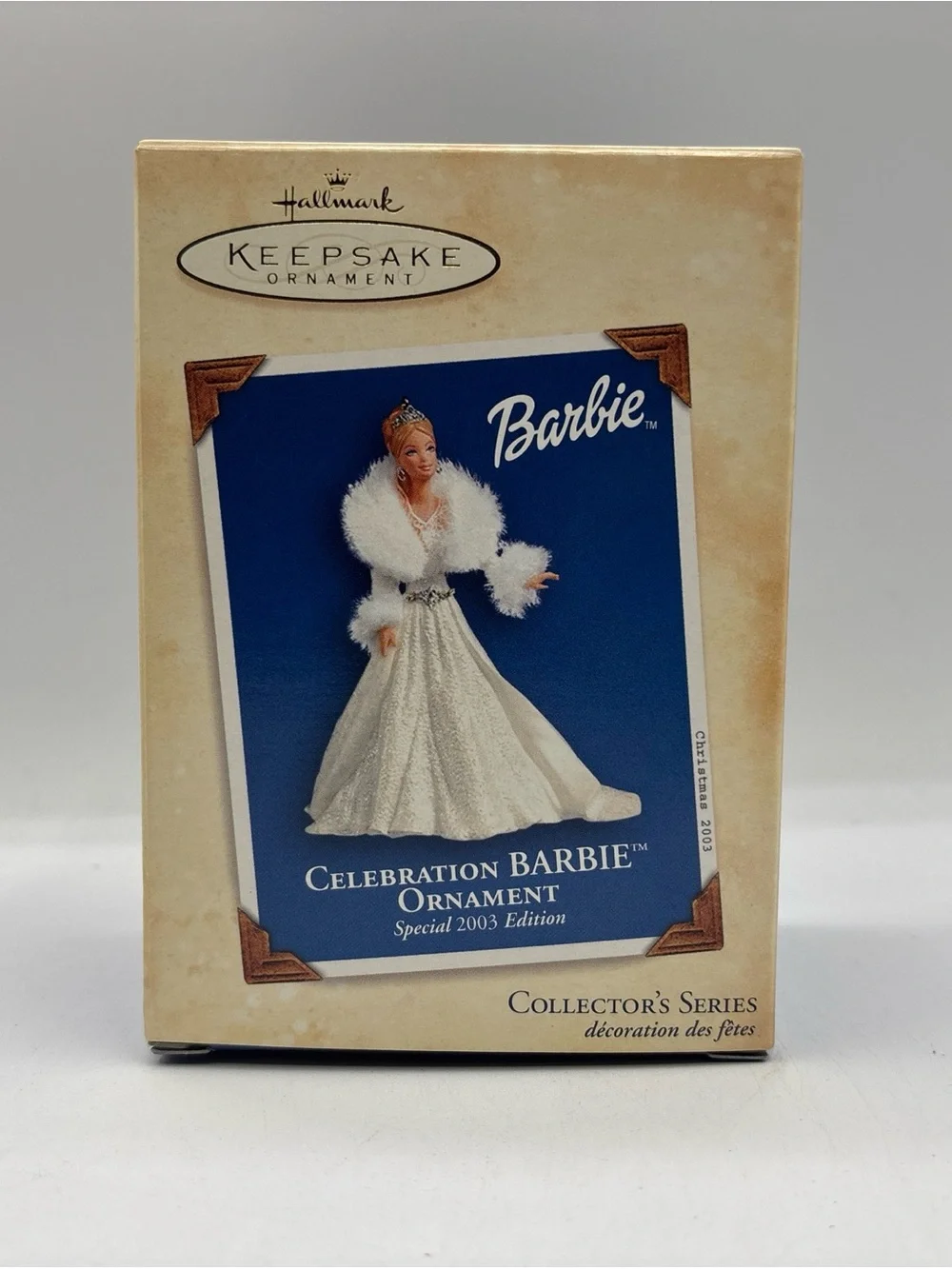 Hallmark Keepsake 2003 Celebration Barbie Ornament Special Edition 4th In Series